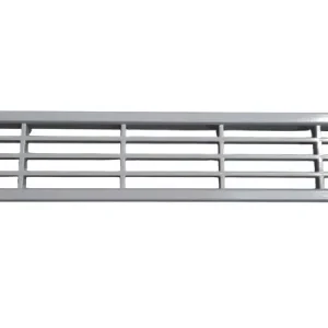 Beperkte Voorraad Griglia di aereazione da incasso per mobili ABS 200x 30 mm - LA VENTILAZIONE Grigia 29627grigio